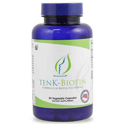 TenK Biotin: 10,000mcg Biotin Veg Capsules