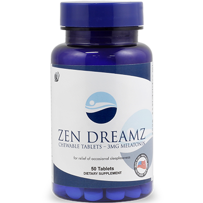 Zen Dreamz: Chewable Melatonin Tablets
